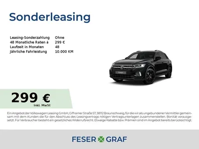 VW VW T-Roc R-Line 1.5 l TSI OPF 150 PS 7-Gang-DSG im Auto Abo von Null-Leasing