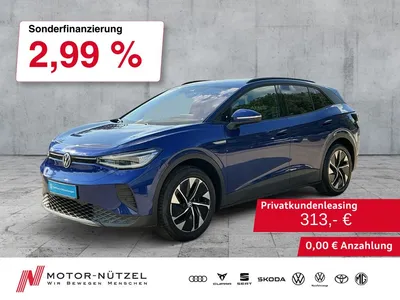 VW Volkswagen ID.4 PURE MATRIX+NAV+SHZ+WäPu+HUD+KAMERA+19" im Leasing von Null-Leasing