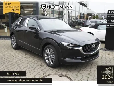 Mazda Mazda CX-30 eSKYACTIV-G2.5 140 ps Aut. Takumi Leder-Schwarz im Auto Abo von LeasingMarkt.de