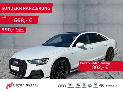 Audi Audi A8 55 TFSI QU S-LINE 5JG+MATRIX+NAV+AIR+PANO+B&O im Leasing von Null-Leasing