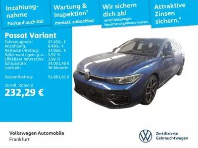 VW Volkswagen Passat Variant 1.5 TSI DSG eHybrid Navi IQ.Light DAB+ FrontAssist im Auto Abo von LeasingTime