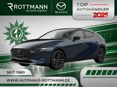 Mazda Mazda 3 2027 140ps Aut. HOMURA NAVI ACC KeyLess HUD Qi im Leasing von Null-Leasing