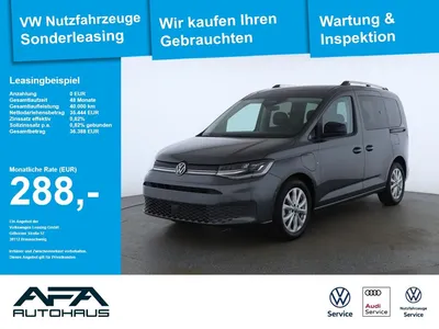 VW Volkswagen Caddy 1.5 eHybrid GOAL Pano*LED*NAV*RFK*vorb.AHK im Leasing von Null-Leasing