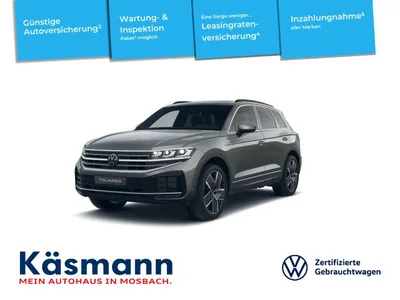 VW Volkswagen Touareg Elegance 3.0TDI 4M AHK LUFTF STANDH PANO im Leasing von Null-Leasing