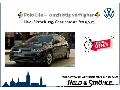 VW Volkswagen Polo Life 1.0l 95 PS Schalter *kurzfristig verfügbar* im Auto Abo von LeasingMarkt.de