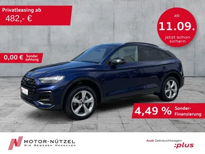 Audi Audi Q5 Sportback 50 TFSI e QU ADVANCED MATRIX+PANO im Leasing von Null-Leasing