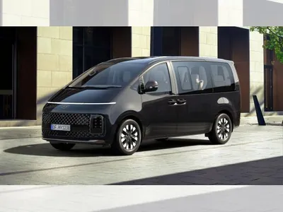 Hyundai Hyundai STARIA HEV 9-Sitzer PRIME mit ParkPaket, Gewerbekundenaktion, gültig bis 31.03.26 im Auto Abo von LeasingMarkt.de