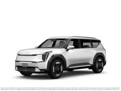 Kia Kia EV9 EV9 99,8-kWh RWD Air "GROSSER AKKU", 7-Sitzer, Snow Metallic im Auto Abo von LeasingMarkt.de