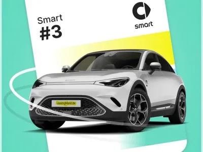 Smart smart #3 Pro ⚡Aktionsrate❗️Wartung & Verschleiß inkl.* ❗️ (Pano/Navi/LED/360°/19Zoll) Kurzfristig verfügbar! im Auto Abo von LeasingMarkt.de