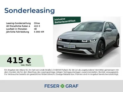Hyundai Hyundai IONIQ 5 Ioniq 5 CENTRIQ BOSE LED CAM SHZ 800 VOLT im Leasing von LeasingMarkt.de