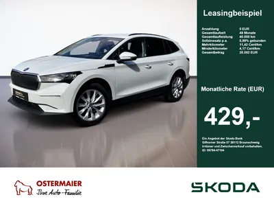Skoda Skoda Enyaq 60 iV 60 DCC.ACC.NAV.4xSHZ.MEMORY.Lenk-HZG im Leasing von Null-Leasing