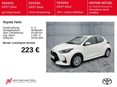 Toyota Toyota Yaris Hybrid Comfort - SOFORT VERFÜGBAR im Leasing von Null-Leasing