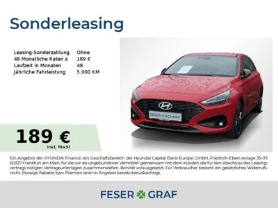 Hyundai Hyundai i30 ADVANTAGE NAVI KAMERA LED SHZ LHZ CARPLAY im Auto Abo von LeasingMarkt.de