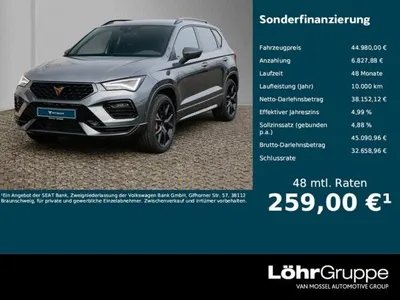 Cupra Cupra Ateca VZ 2.0 TSI / 7-Gang-DSG 4Drive CAL im Leasing von LeasingMarkt.de