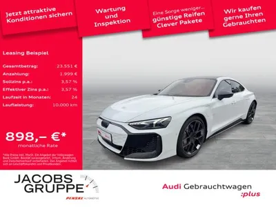Audi Audi RS e-tron GT performance Carbon/S-Sitze pro/Laser/HuD/Massage/360° im Leasing von LeasingMarkt.de