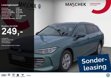 VW Volkswagen Passat Business 1.5 eTSI Sonderleasing! Navi IQL im Leasing von Null-Leasing
