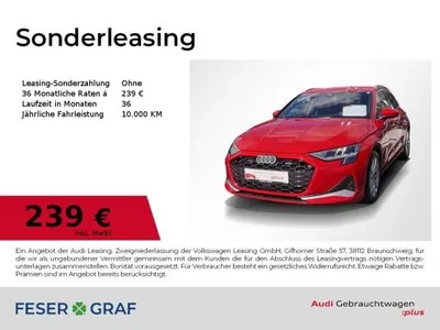 Audi Audi A3 Sportback 30 TFSI Navi/Sportsitze/AHK/17 Zoll im Auto Abo von LeasingMarkt.de