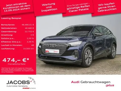 Audi Audi Q4 e-tron Q4 40 e-tron Sportback im Auto Abo von LeasingMarkt.de