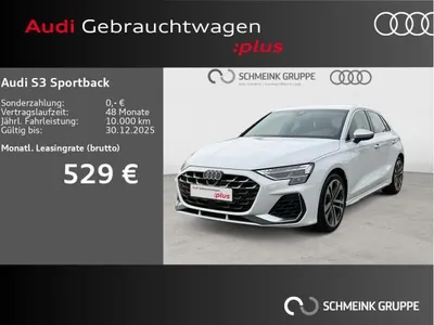 Audi Audi S3 Sportback TFSI quattro S-line Leder Amb+ Navi im Auto Abo von LeasingMarkt.de