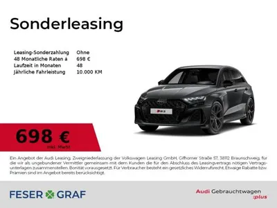 Audi Audi RS3 Sportback RS-Sportabg,280km/h,Matrix,SONOS im Auto Abo von LeasingMarkt.de