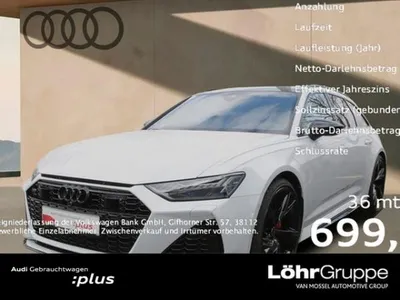 Audi Audi RS6 Avant 4.0 TFSI Q performance |HuD|Leder|AHK im Auto Abo von LeasingMarkt.de