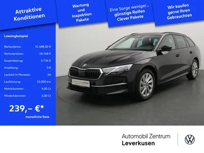 Skoda Skoda Octavia Combi Selection DSG AHK KAM 360° NAVI im Auto Abo von Null-Leasing