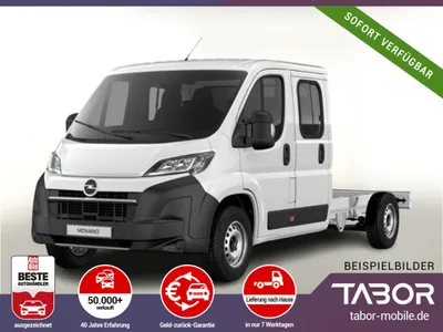Opel Opel OPEL Movano Fahrgestell DoKa D140 35+ L3 Kam 7"DAB im Auto Abo von 9Drive