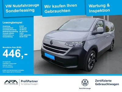 VW Volkswagen T7 e-Caravelle PanAmericana LED*AHK*Navi*RFK im Leasing von Null-Leasing