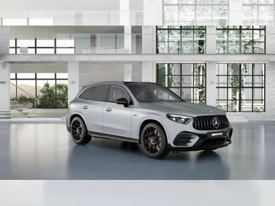 Mercedes Mercedes-Benz GLC 63 AMG Magno Silber Matt / Drivers Package / Hinterachslenkung im Auto Abo von LeasingMarkt.de