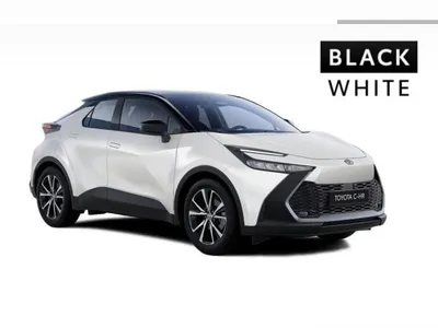 Toyota Toyota C-HR 💥1,8l HYBRID - BLACK AND WHITE - CARPLAY - INKL. WINTERRÄDER💥 im Auto Abo von LeasingMarkt.de