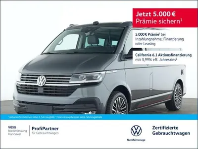 VW Volkswagen T6.1 California Ocean Edition 4Motion AHK im Auto Abo von LeasingTime