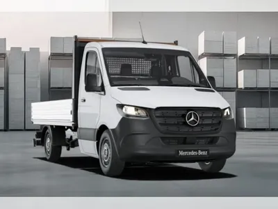 Mercedes Mercedes-Benz Sprinter 317 Pritsche Standard | SOFORT VERFÜGBAR | Inkl. Wartung/Garantie | Automatik | Klima | AHK | Leiter im Auto Abo von LeasingMarkt.de