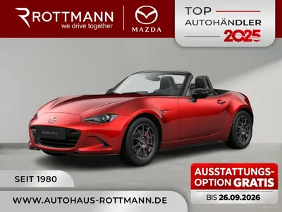 Mazda Mazda MX-5 2027 1.5 SKYACTIV-G 136ps HOMURA SoMo im Leasing von Null-Leasing