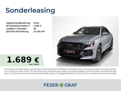 Audi Audi RS Q8 SUV perf. Matrix/RS-AgA/Keramik/VMax305/HuD im Leasing von LeasingMarkt.de