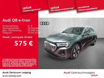 Audi AUDI Q8 e-tron 55 qu. S line *Matrix*HuD*Air*22kW* im Auto Abo von Null-Leasing