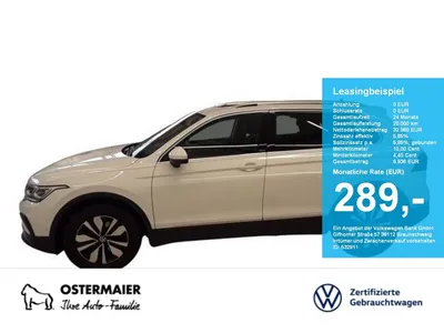 VW Volkswagen Tiguan MOVE 2.0TDI 150PS DSG ACC.5J-G.KAMERA.NAV im Auto Abo von Mobile.de