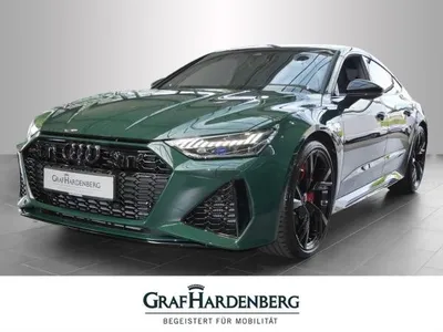Audi Audi RS7 Sportback quattro performance Goodwoodgrün Perleffekt im Auto Abo von LeasingMarkt.de