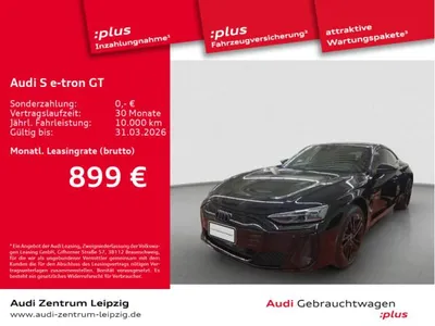 Audi Audi e-tron GT S*Laser*Pano*HuD*Assistenz*UPE174t€* im Auto Abo von LeasingMarkt.de