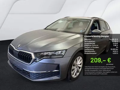Skoda Skoda Octavia 2.0 TDI Selection ACC HUD LED NAVI 360° im Leasing von Null-Leasing