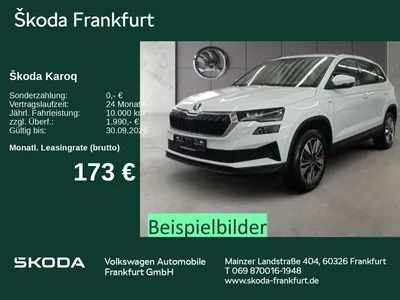 Skoda Skoda Karoq Tour 1,5 TSI 110 kW 7-Gang-DSG im Leasing von Null-Leasing