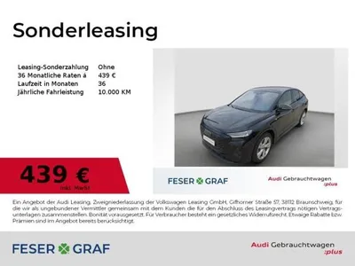 Audi Audi Q4 e-tron Sportback 45 e-tron S line Ext/Matrix/ im Auto Abo von LeasingMarkt.de