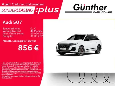 Audi Audi SQ7 +WINTERRÄDER+7SITZER+STANDHEIZUNG+PANORAMADA im Auto Abo von Null-Leasing