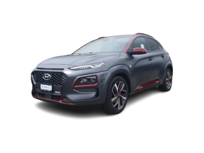 Hyundai HYUNDAI Kona Iron Man Edition 4x4 1.6 T-GDi Auto. Crochet im Auto Abo von CARIFY