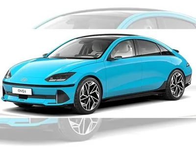 Hyundai Hyundai IONIQ 6 ⚡⚡SOFORT-VERFÜGBAR⚡⚡ 53 kWh // Basis // Wärmepumpe im Auto Abo von LeasingMarkt.de
