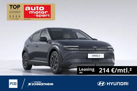 Hyundai Hyundai IONIQ 3 Trend 42 kWh 147PS Tech-P, NAV-P, EV-K-P im Leasing von Null-Leasing
