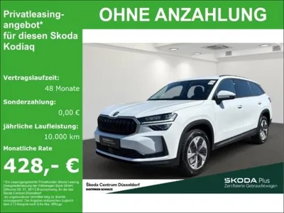 Skoda Skoda Kodiaq 2.0 TDI 142kW 4x4 Selection AHK Infotainment-Paket Fahrassistenz-Paket im Auto Abo von LeasingMarkt.de