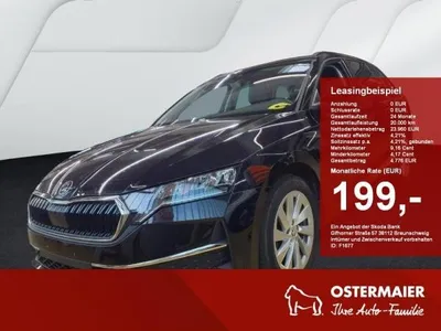 Skoda Skoda Octavia Combi SELECTION 1.5TSI LED.NAVI.KAMERA.ACC.SITZHZG im Auto Abo von LeasingMarkt.de