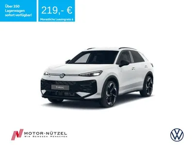 VW Volkswagen T-Roc R-Line 1.5 l eTSI DSG BlackStyle*Navi*AHK im Leasing von Null-Leasing