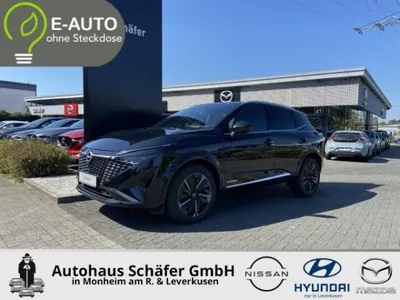 Nissan Nissan Qashqai TEKNA 1.5 VC-T e-POWER 0,99% HUD Navi Leder digitales Cockpit Memory Sitze im Auto Abo von LeasingMarkt.de