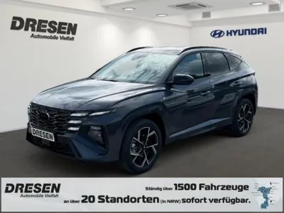 Hyundai Hyundai Tucson 1.6 N Line🚀| Assistenz-Paket | Digital-Key | Rückfahrkamera | Navi | Klimaauto. | ISOFIX im Auto Abo von LeasingMarkt.de